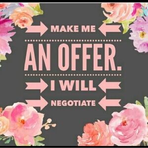 Reasonable Offers Welcome